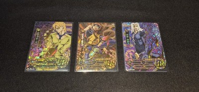 JoJo Golden Wind UR Cards (Lot of 3)   Little Dinosaur   Anime Cards