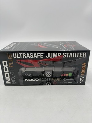 NOCO Boost Plus GB40 12V 1000A Lithium Jump Starter Battery Booster Pack
