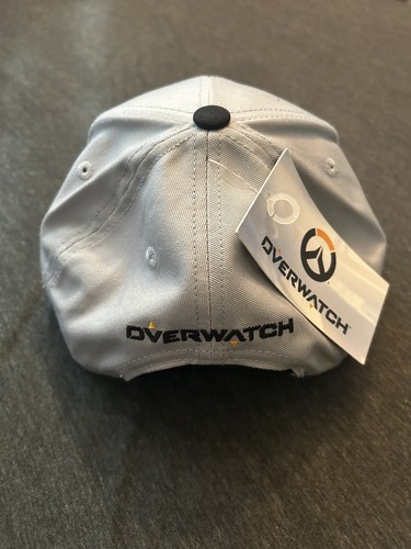 Overwatch Melee Premium Snapback Hat - OSFM Blizzard Grey JINX Game - Picture 5 of 9