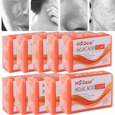 Kojic Acid Soap Dark Skin Cleansing Whitening Bleaching Lightening Brightening