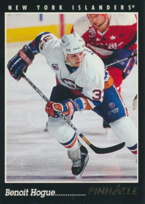 1993-94 Pinnacle #18 BENOIT HOGUE - New  York Islanders