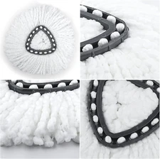 Mop Replacement Heads Microfiber O Ceda Spin Mop Refill Compatible with Spinn...