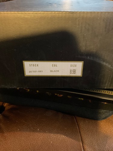 Victoria's Secret Colin Stuart Black Leather Knee High Boots Suede 8.5 Platform - Picture 5 of 5