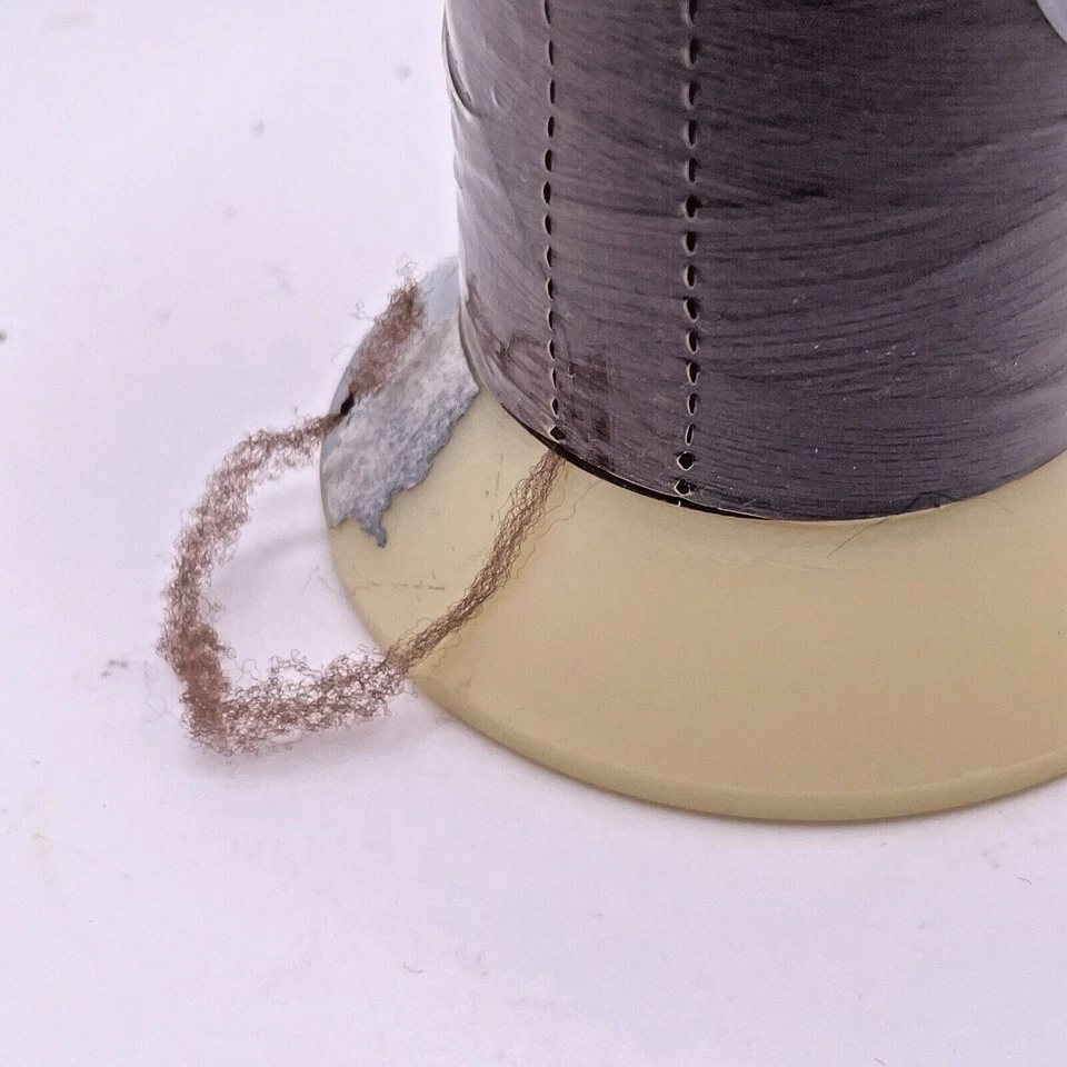 Vintage J & P Coats Bulky Lock for Overlock Serger Thread Spools Brown #50 USA - Image 4 of 4