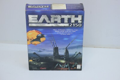 Earth 2150 PC CD-ROM Game WIN 95/98 Big Box