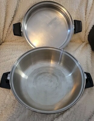 Royal Queen 5 Ply MC2000 Pans Stainless Steel Made In USA | eBay