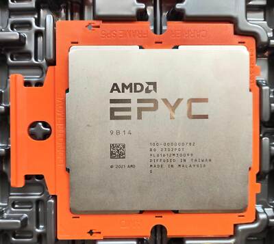 AMD EPYC GENOA ZEN4 9B14 96C 192T 2.6GHz SP5 CPU  Gigabyte MZ73 LM0 (unlocked)