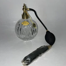 Vintage Gregor Bavaria West Germany Crystal Atomizer Perfume Bottle New
