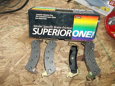 NEW Superior One Plus PRAEFKE Disk Brake Pads S667, Explorer Rear, Set of 4