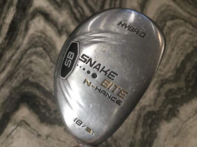 Snake Bite N-Hance Hybrid 18/3i Golf Club TaylorMade Tour R-80 Graphite NICE