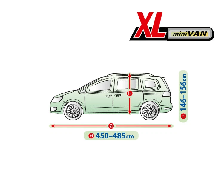 Funda Coche Resistente Impermeable Transpirable Citroen C4 Grand Picasso/Ford Galaxy Foto 2 de 4