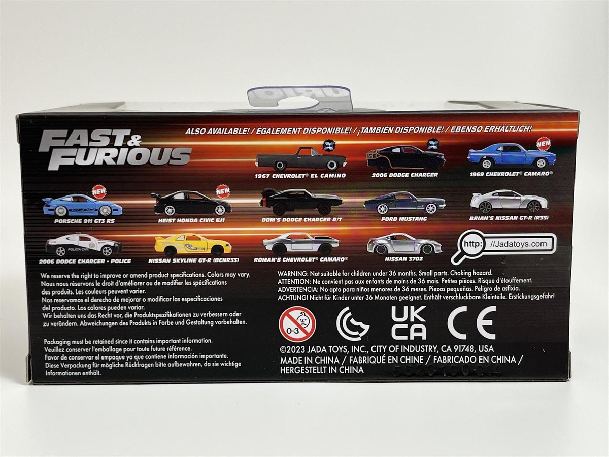 JADA TOYS FAST & Furious 1/32 Leon's Nissan Skyline GT-R (BCNR33) 1995