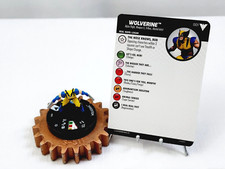 HEROCLIX X-Men Animated Series Set Common 001 WOLVERINE w/Card