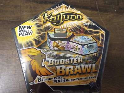 Kaijudo CCG: Booster Brawl Box Set - 8 Booster Packs/3 Unique Premium Cards NIB