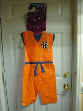 1997 Vinyl Costume Dragon Ball Z GOKU Size Small MOC