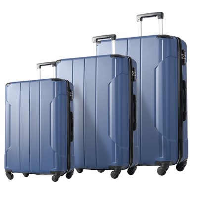 3 Pieces Hardshell Luggage Sets 20''+24''+28'' Luggages Spinner Suitcase