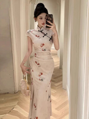 chinese style party dresses Hanfu kids red chinese princess dresses Festival party dress up Tang Suit  wine red ancient style