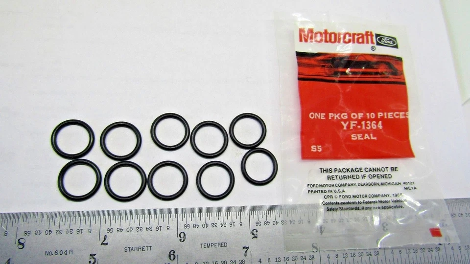 Junta tórica de sello de compresor de aire acondicionado 4 estaciones 24508 Motorcraft YF-1364 Foto 2 de 4