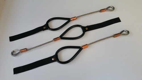 TRS Wire Tow Strap Loops MSA Approved Race Rally Track Car Tow Eye Motorsport - Picture 26 of 36