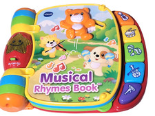 Vtech Musical Rhymes Book - Learning, Sounds, Motor Skills, Piano, Colors