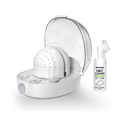 Automatic Cap Cleaner with steam and Dry,Steam Iron to Reshape the Hat,Restor...