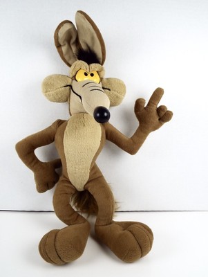 Vintage Wile E Coyote 26" Plush 1994 Road Runner Looney Tunes Warner