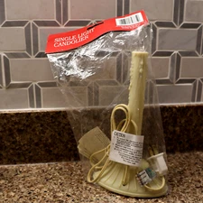 Vintage Holiday Time Single Light Candolier Christmas Light- NOS