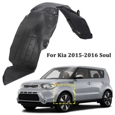 Front Left Inner Fender Liner Fits 2014-2016 Kia Soul Replacement