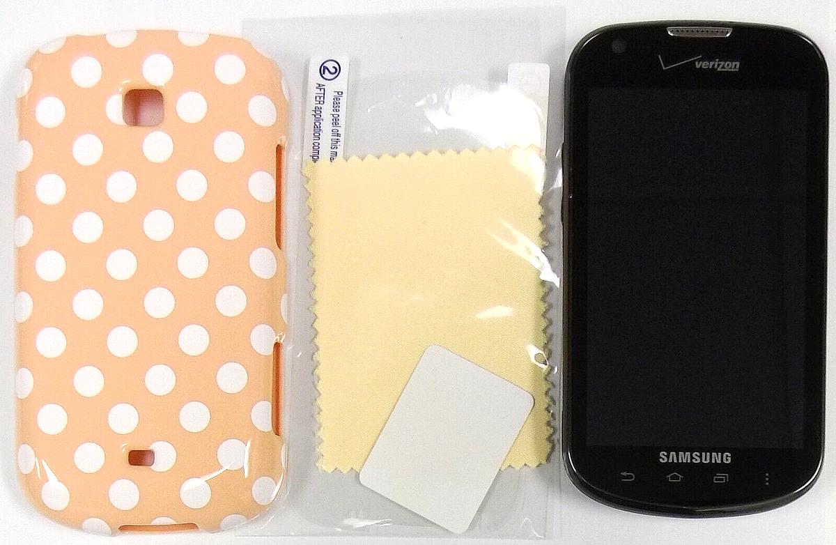 Samsung Galaxy Stellar SCH-I200 - Black ( Verizon ) Rare 4G