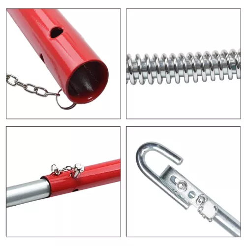 3 Ton 3000kg Towpole Car Van Recovery Towing Bar Tow Pole + Damper Spring + Bag - Picture 5 of 15