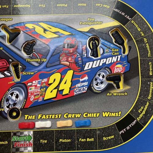 2004 Operation Pit Stop Jeff Gordon 24 Nascar Game Complete in Great Condition - Picture 3 of 8