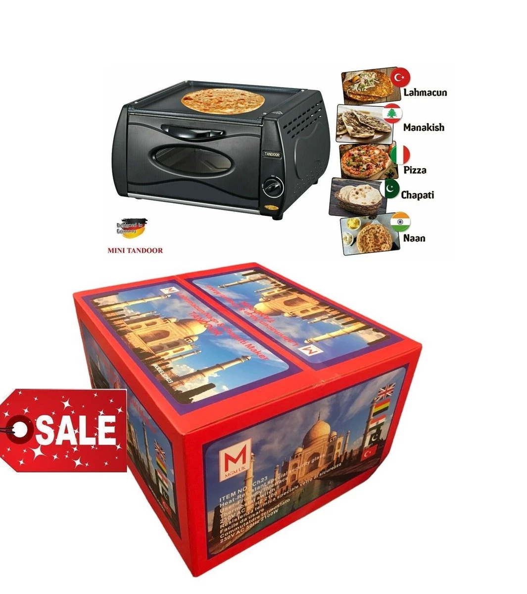 Mini tandoor electric oven deals