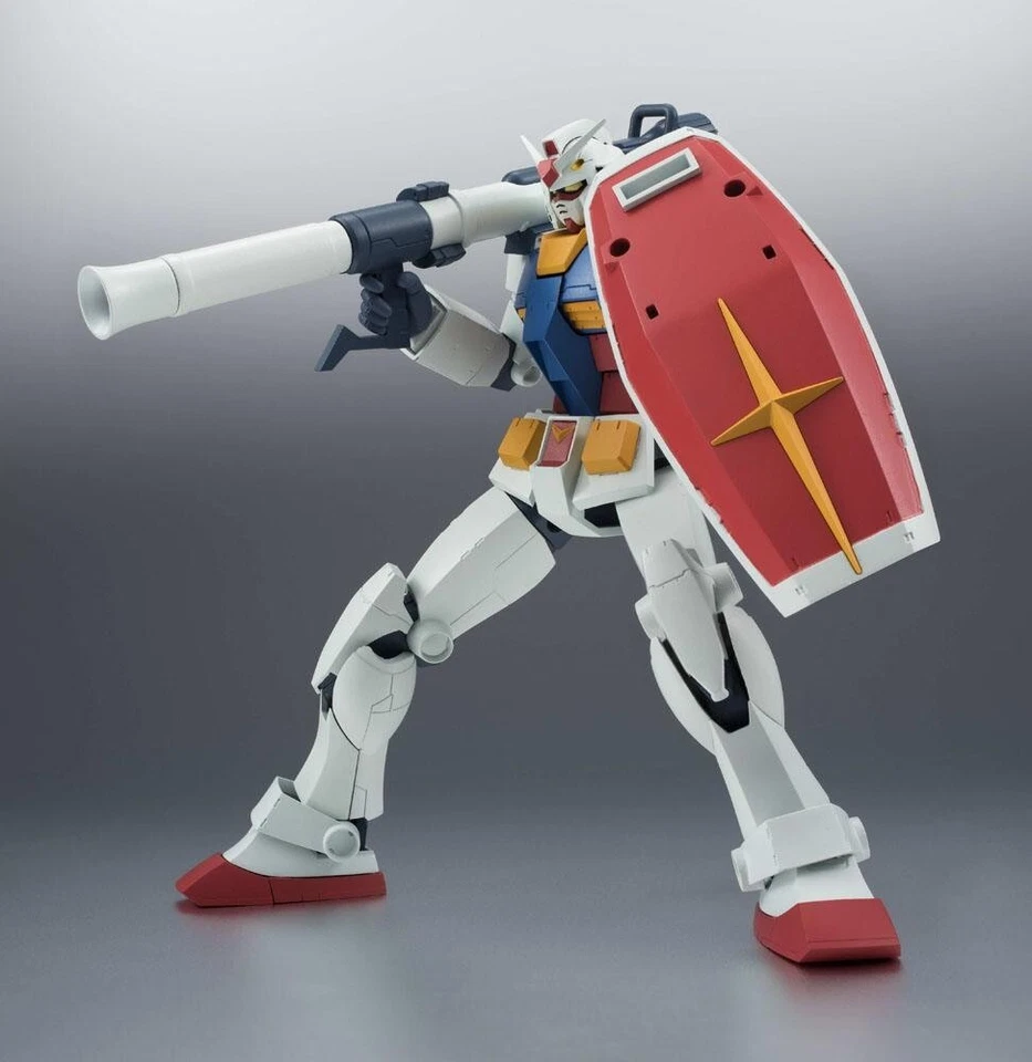 Action Figure Robot Suite Gundam  RX-78-2 Versione Anime Bandai Tamashi - Immagine 4 di 4