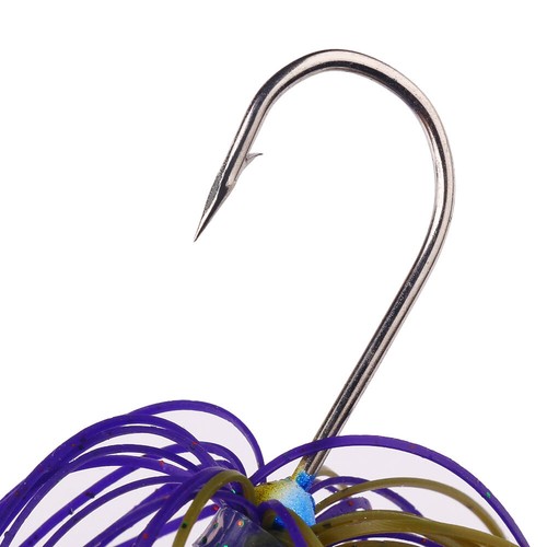5PCS Spinnerbait Fishing Lure Buzzbait 22g Blade Bait Spoon Rubber Skirt Bass - 第 11/13 張圖片