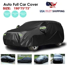 Heavy Waterproof Full Car Cover Outdoor UV Snow Dust Rain Resistant Protective