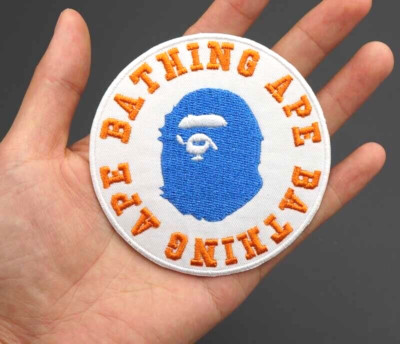 BATHING APE EMBROIDERED IRON-ON PATCH...STUNNING!!!