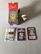 2023 McDonald's Happy Meal Toy Adopt Me Dog Figure 6 Box Included