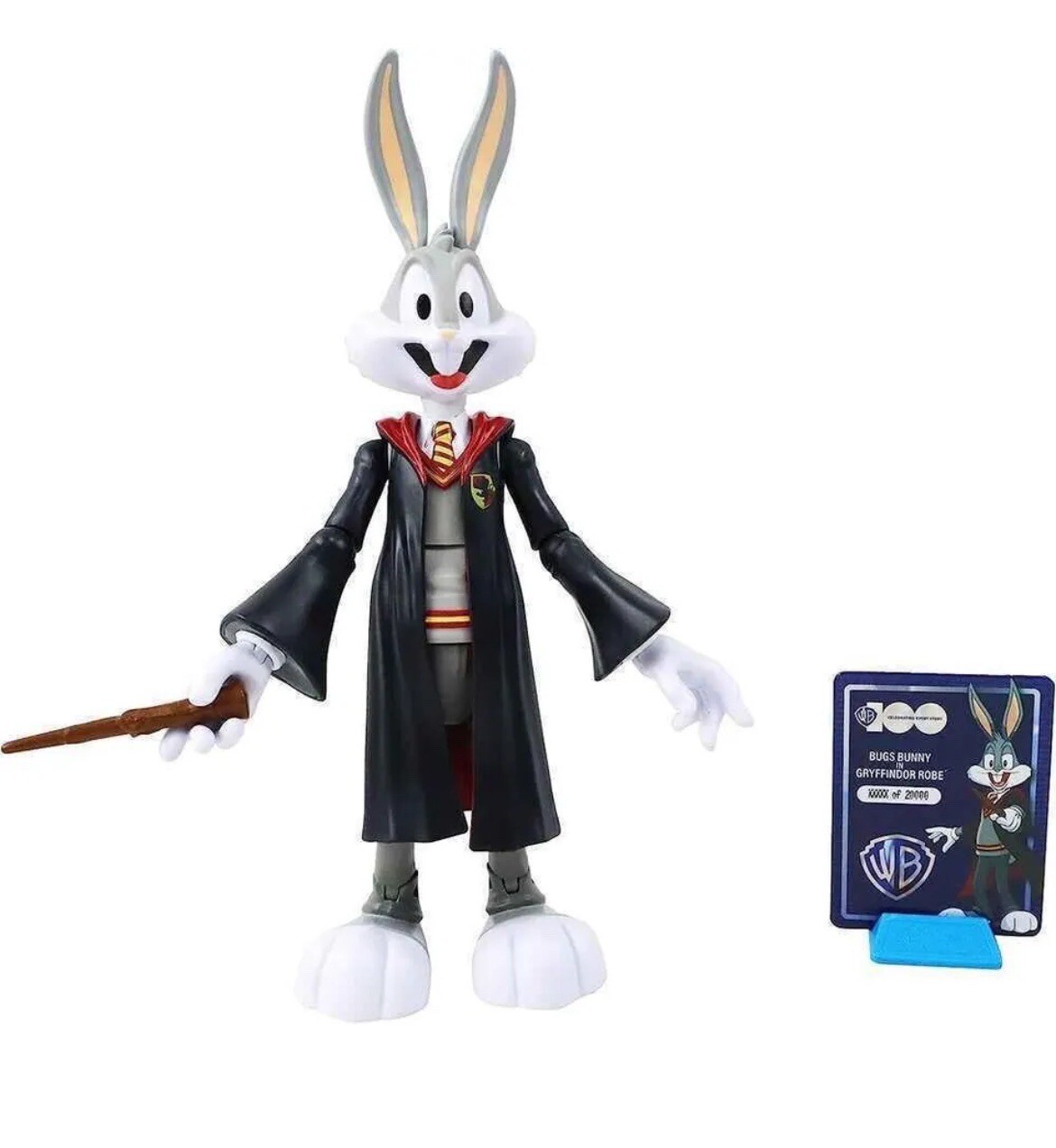 Bugs Bunny In Gryffindor Harry Potter Robe Action Figure Warner Bros Headstart image 3