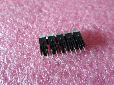 1 x LED ARRAY 5-Fach 3mm RM2.54 , RoHS Mentor 2632.9044