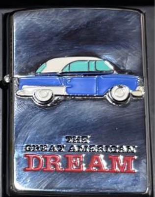Zippo Oil Lighter Vintage 1995 Trick American Dream Used | eBay