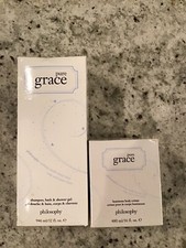 Philosophy Pure Grace Luminous Body Creme 16 oz + Shampoo Bath & Shower Gel 32oz