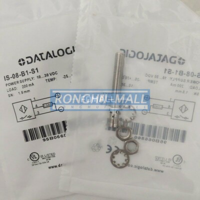 Qty:1 New For DATALOGIC Proximity Switch IS-08-B1-S1 Proximity Sensor