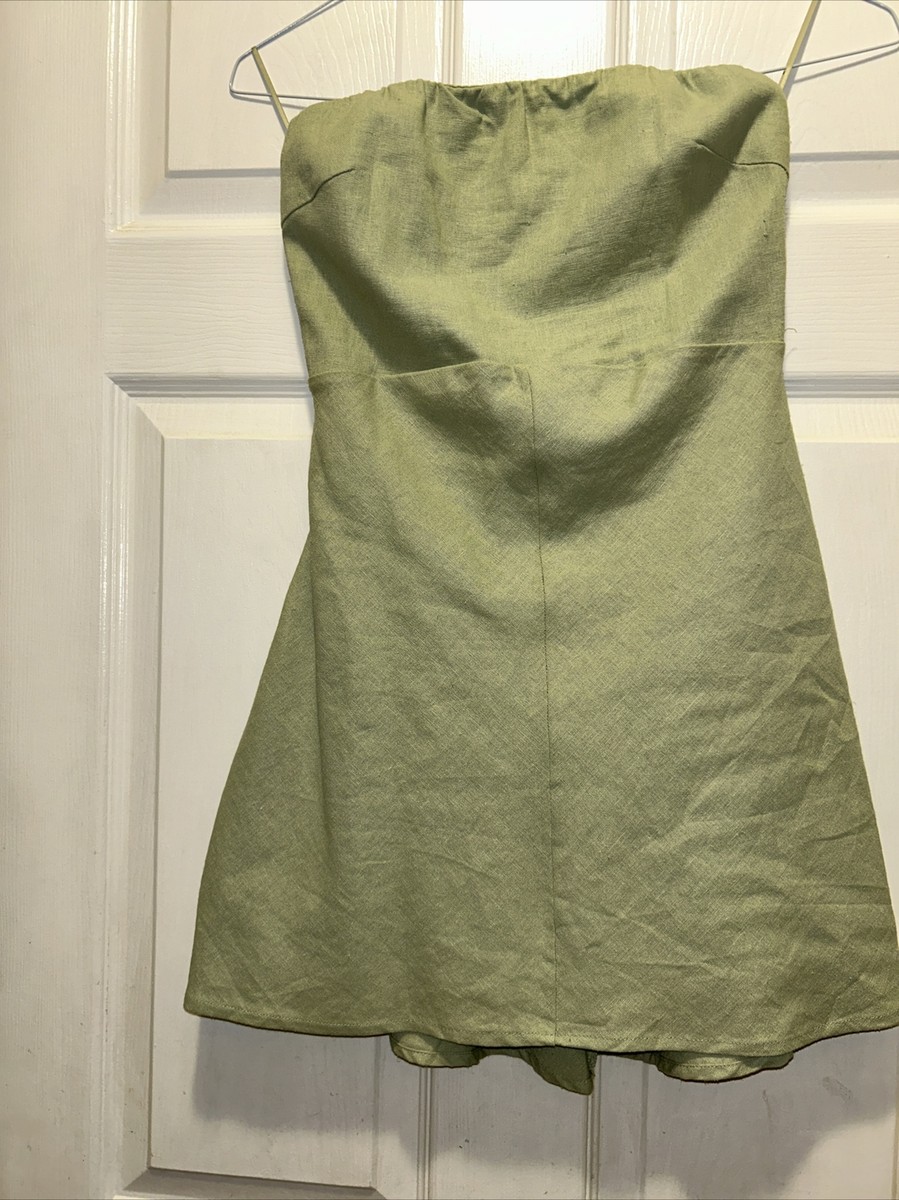 la hearts green dress L.A. HEARTS PULL OVER SIDE TIE GREEN MEDIUM KNIT DRESS