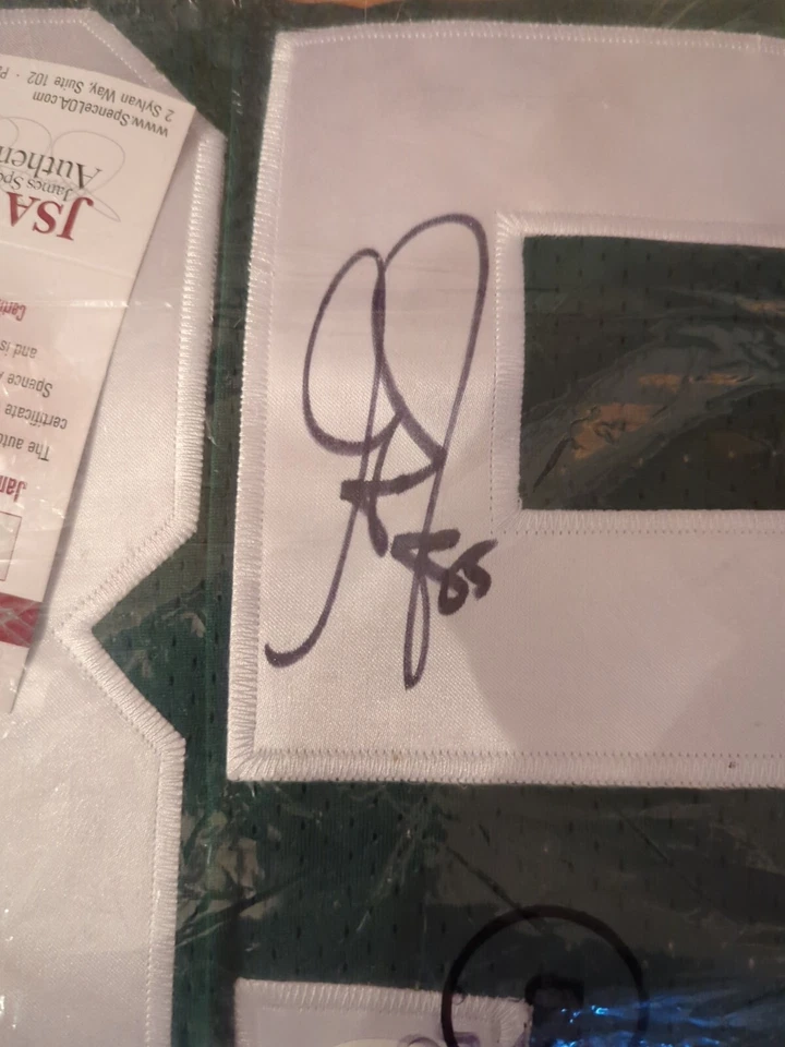 Greg Jenning #85 HAND Signed Auto Green Bay Packers Jersey COA JSA Size 50 - Image 3 of 4