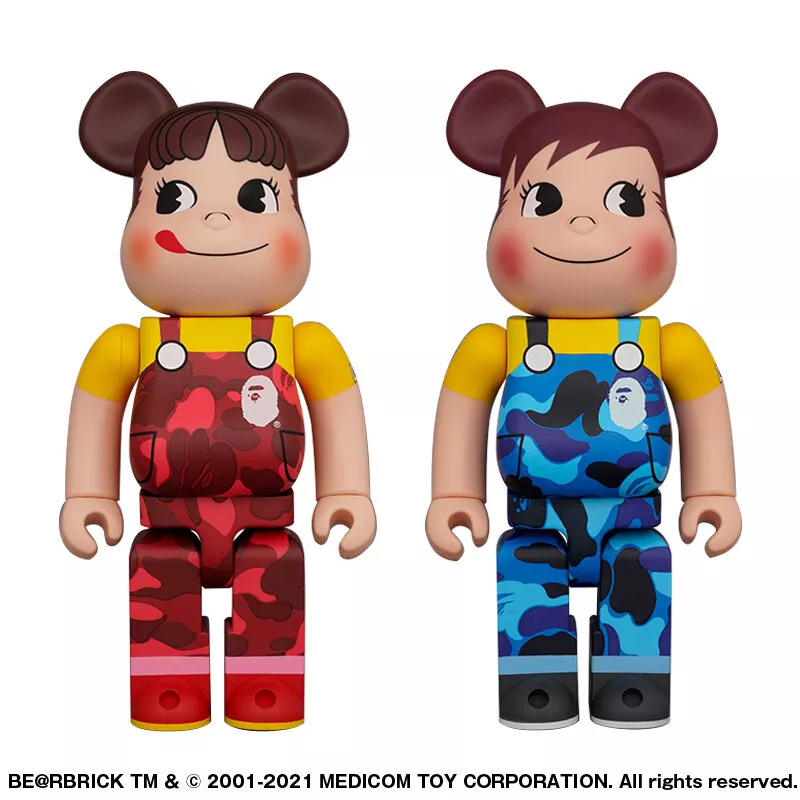 NEW MEDICOM TOY A BATHING APE BAPE X FUJIYA PECO & POKO BE@RBRICK