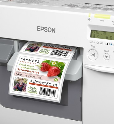 Etiketten 76  x 25 mm MATT   Epson Colorworks TM-C3400 TM-C3500