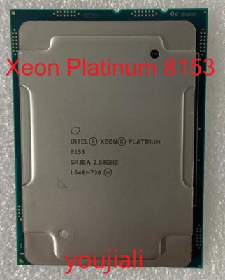 Intel Xeon Platinum 8153 2.00GHz 125W LGA-3647 16 core 32 threads CPU processor