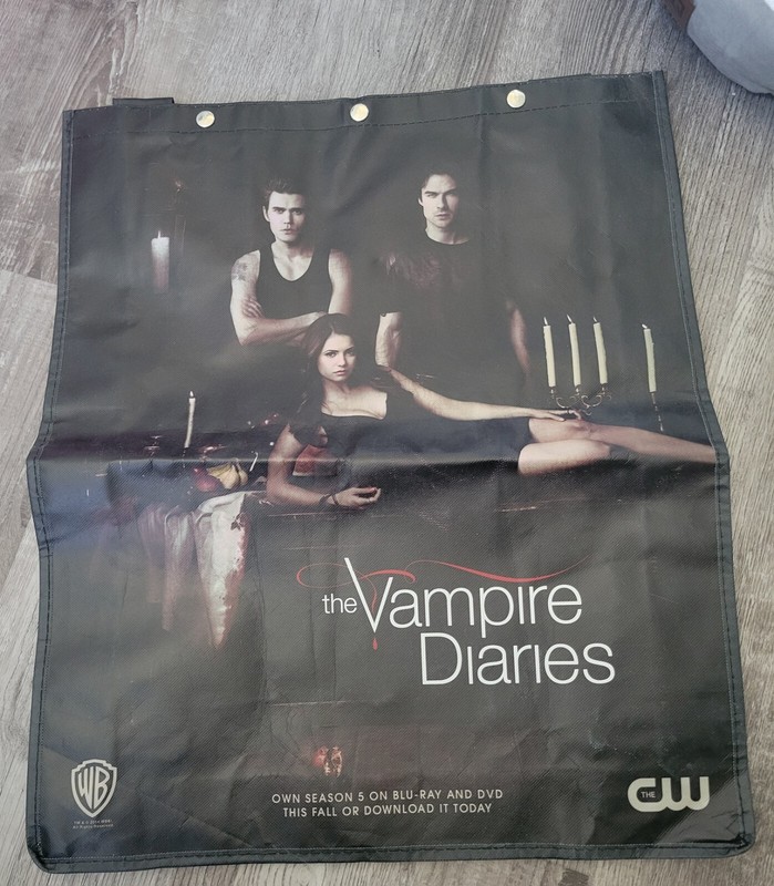 2014 SAN DIEGO COMIC-CON EXCLUSIVE "VAMPIRE DIARIES" OVERSIZED TOTE BAG 