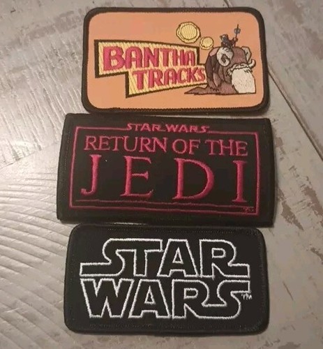 Star Wars Fan Club Exclusive, Return Of The Jedi, Bantha Tracks Patch Unused SET