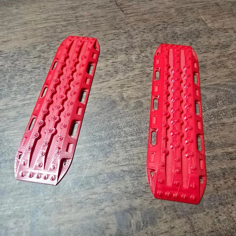 1:10 RC Scale Recovery Traction Board (2 Pack) Crawler Accessory - USA Plastic - Image 4 of 4